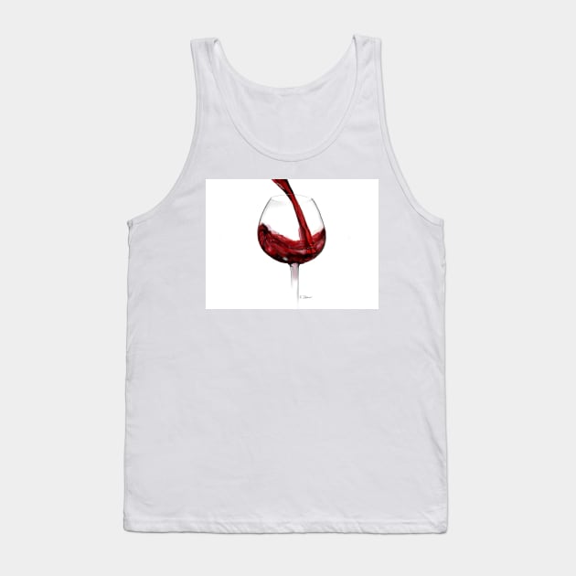 Life is a Cabernet Tank Top by kschowe